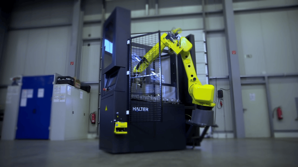 CNC loading robot